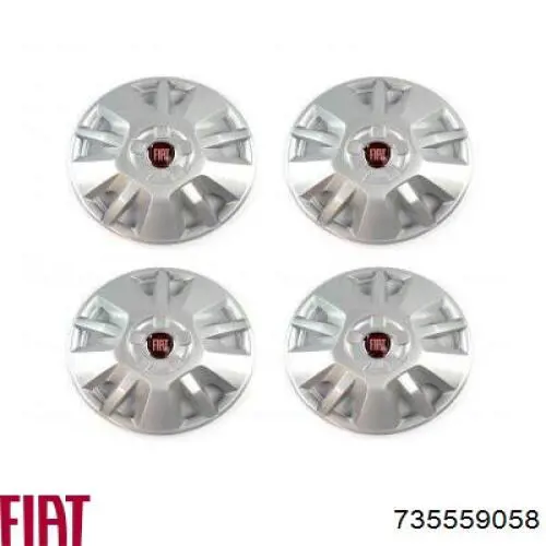 Заглушка бампера буксирувального гака, передня Fiat/Alfa/Lancia 735559058 ціна, від 8.25 USD