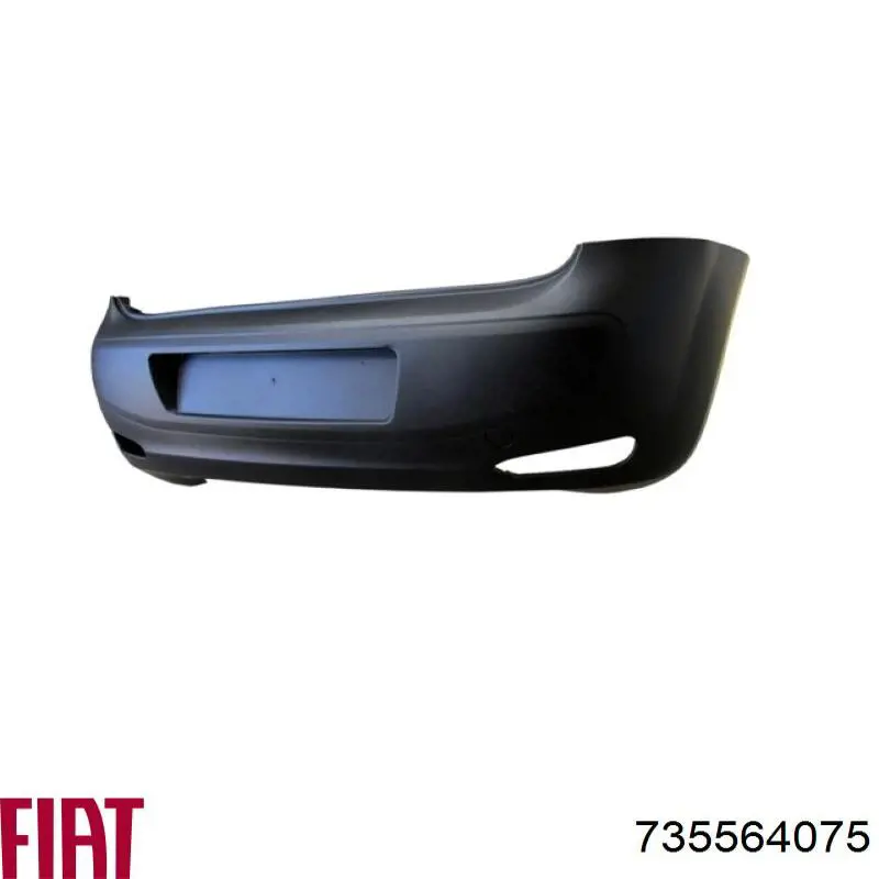 Бампер задній Polcar 30369611