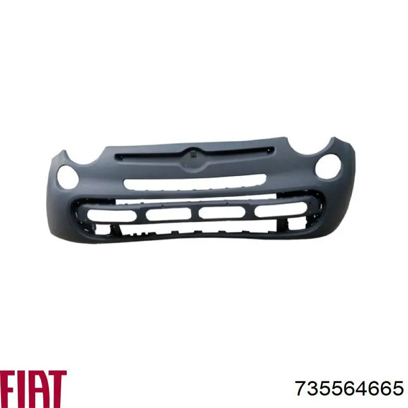 Купити 735564665 Fiat/Alfa/Lancia Буфер (бампер) передній