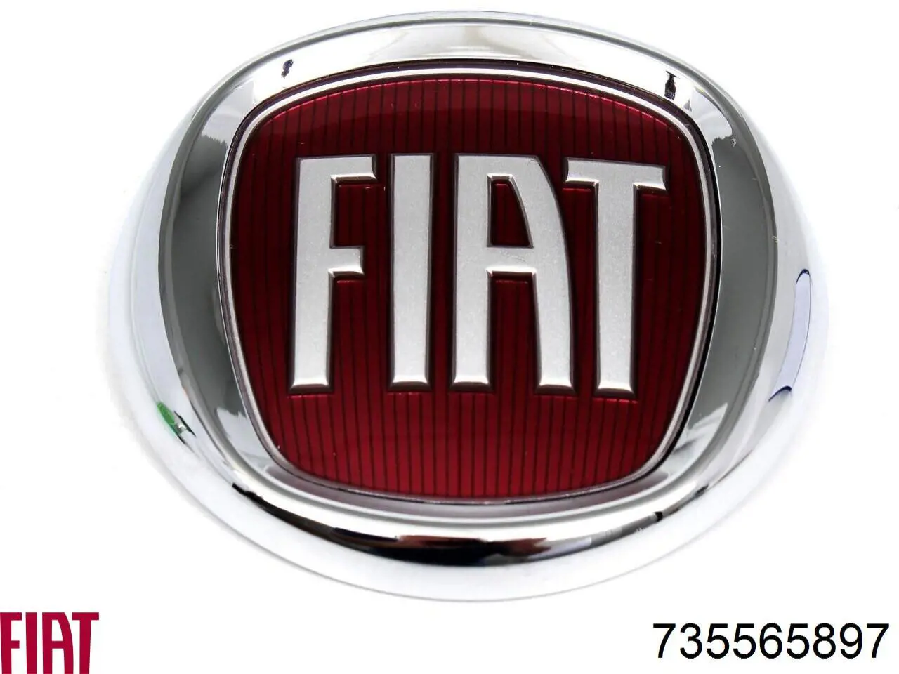 Емблема кришки багажника, фірмовий значок Fiat Doblo (152) (Фіат Добло)