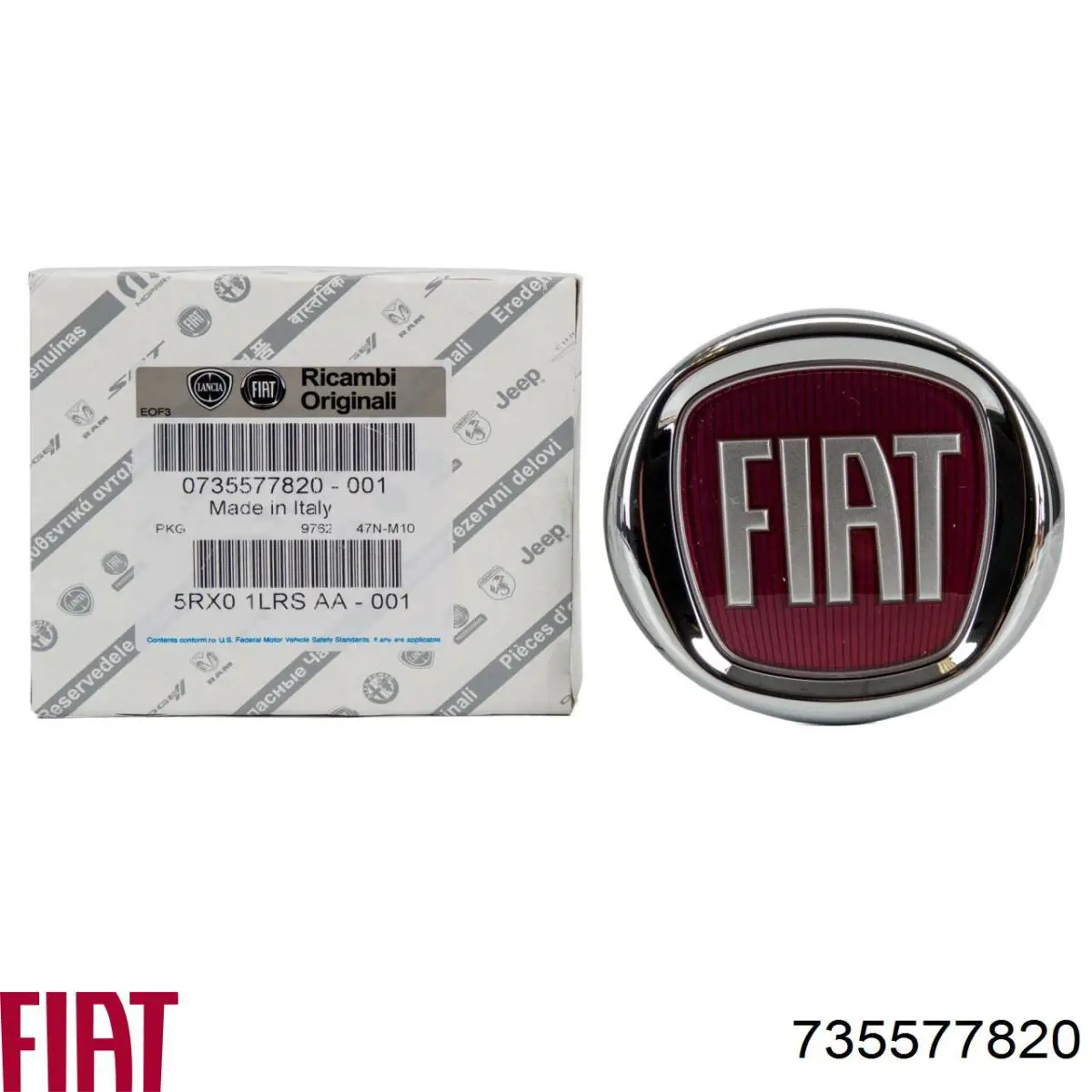 Купити 735577820 Fiat/Alfa/Lancia Емблема кришки багажника, фірменнийзначок