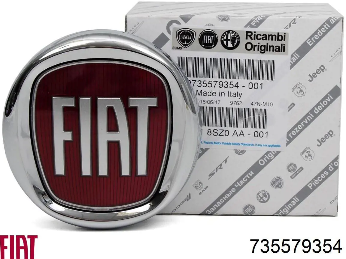 Емблема на кришку багажника, фірм.значок Fiat/Alfa/Lancia 735579354 ціна, від 117.05 USD