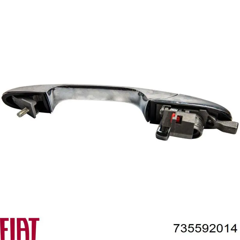 735592014 Fiat/Alfa/Lancia Ручка передніх дверей зовнішня, права