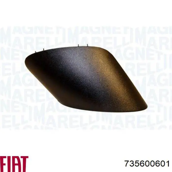 735600601 Fiat/Alfa/Lancia Накладка дзеркала заднього виду, права