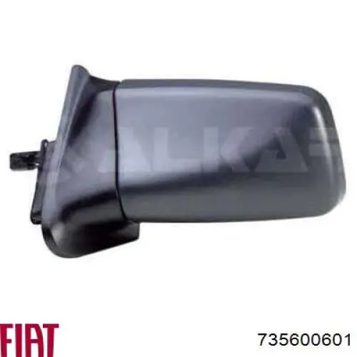 Накладка правого дзеркала заднього виду Fiat/Alfa/Lancia 735600601 ціна, від 8.87 USD