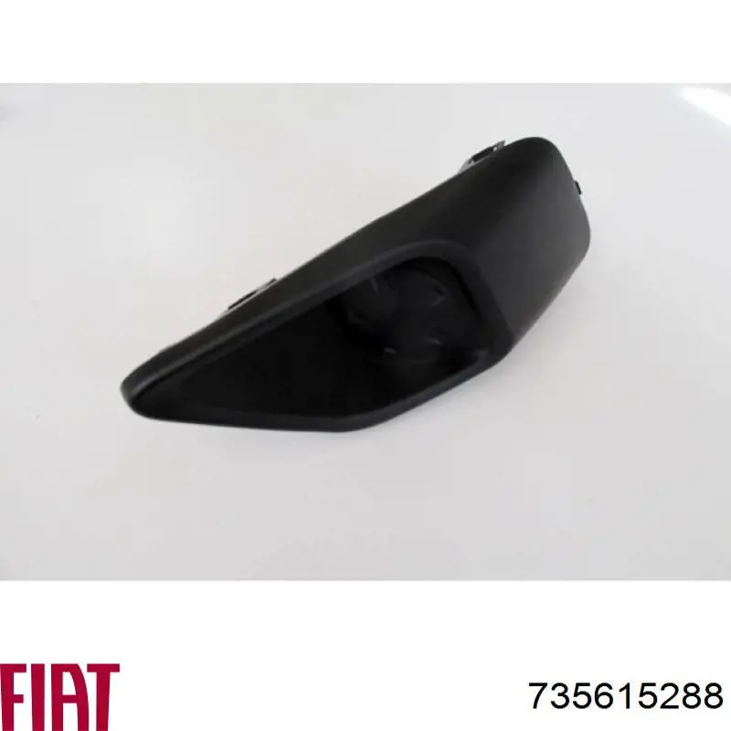 Купити FT91506G Fast Заглушка, решітка протитуманних фар бампера переднього, ліва