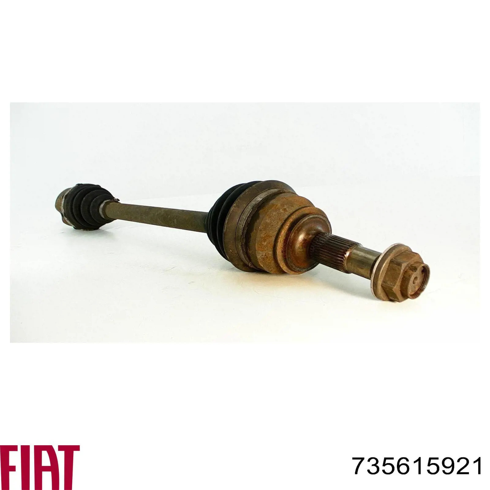 Решітка радіатора 735615921 Fiat/Alfa/Lancia