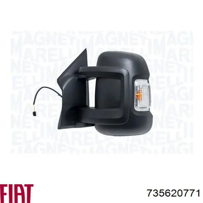 735620771 Fiat/Alfa/Lancia Дзеркало заднього виду, ліве