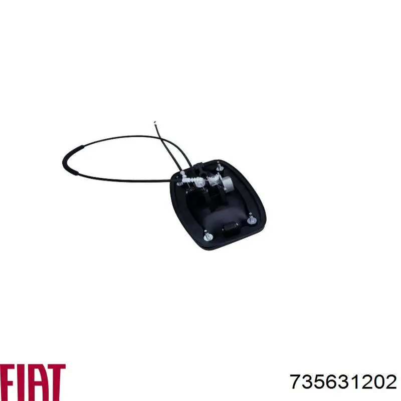 Купити 735631202 Fiat/Alfa/Lancia Ручка двері бічної/зсувної зовнішня