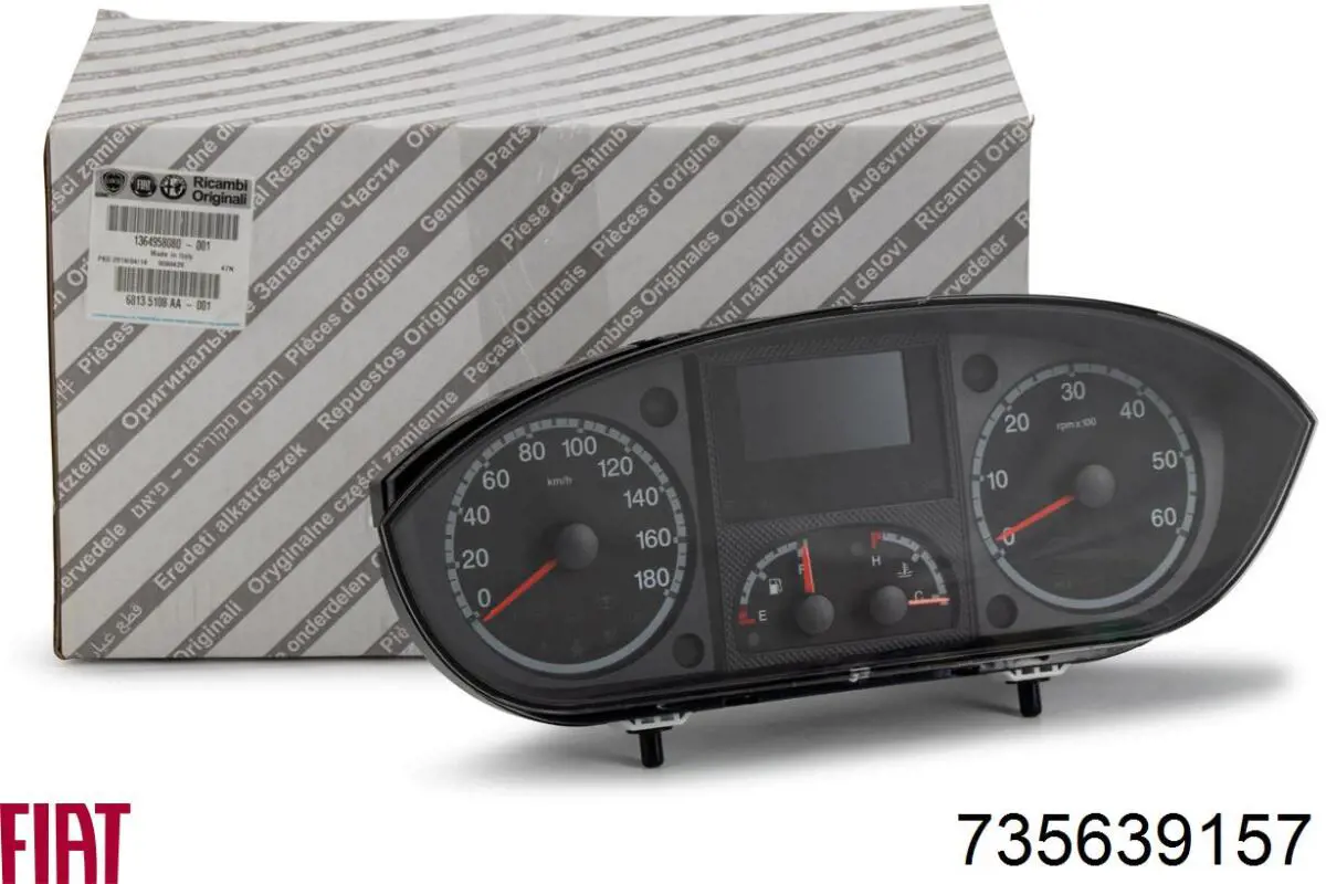 735639157 Fiat/Alfa/Lancia Бампер задній, ліва частина