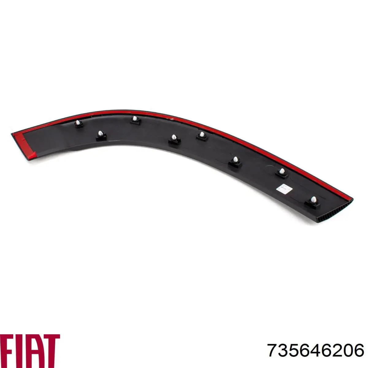 Накладка передньої правої двері 735422830 Fiat/Alfa/Lancia