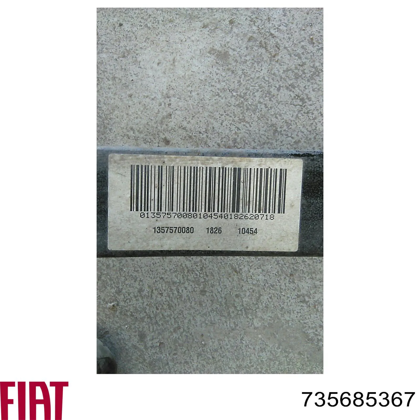 Купити 735685367 Fiat/Alfa/Lancia Бампер задній, права частина