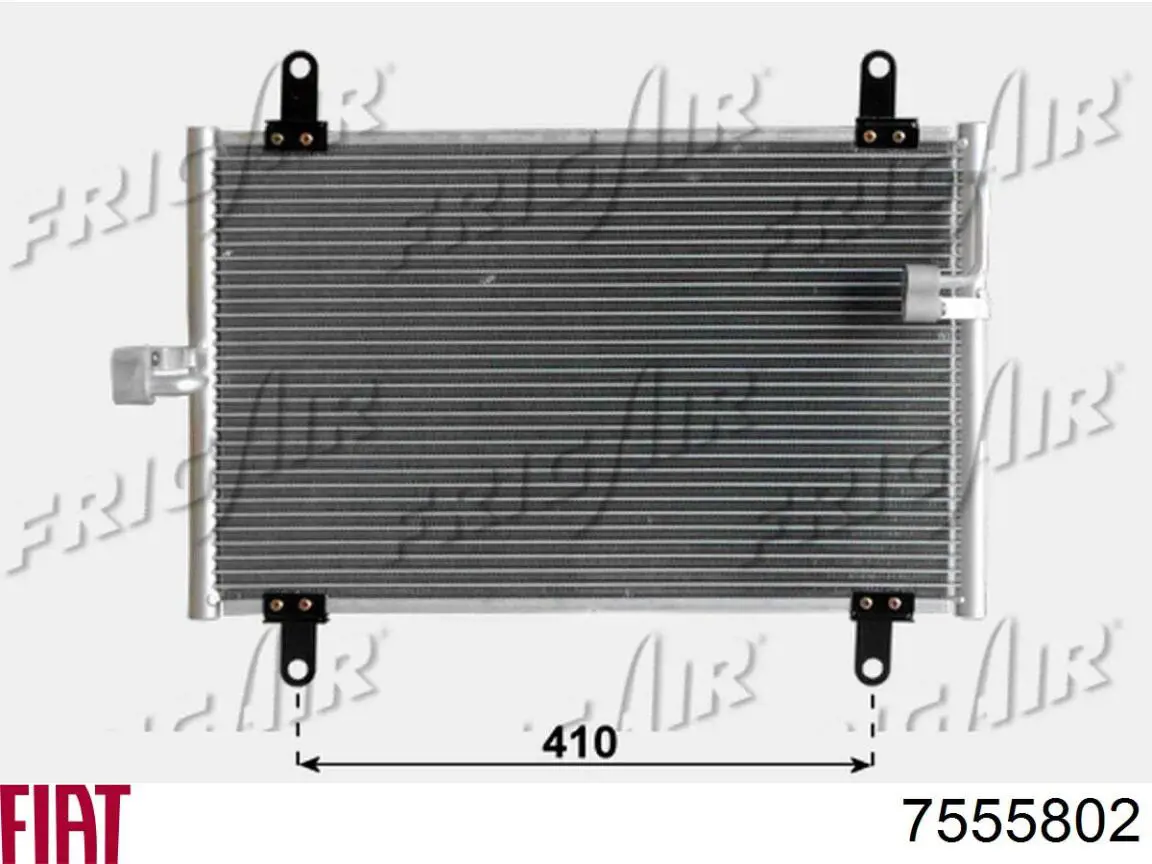 Радіатор основний Fiat/Alfa/Lancia 7555802 ціна, від 42.23 USD