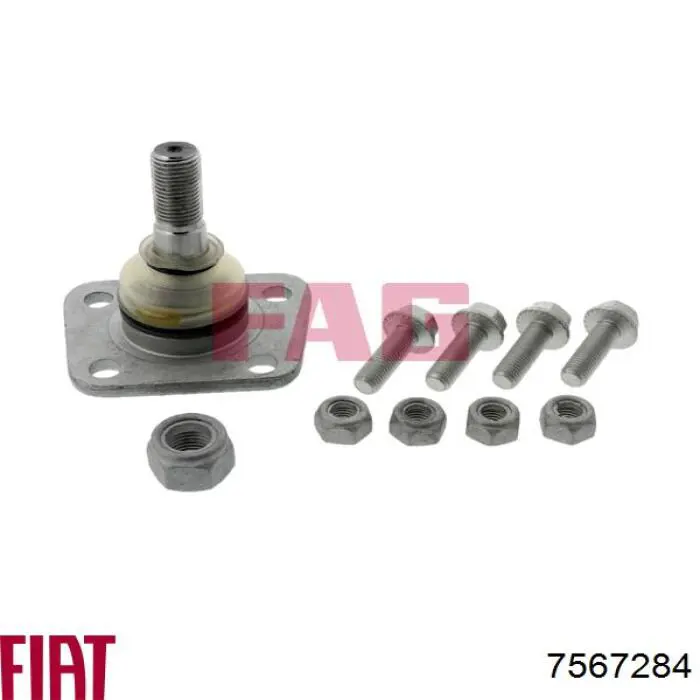 Кульова опора, верхня Fiat/Alfa/Lancia 7567284 ціна, від 11.86 USD