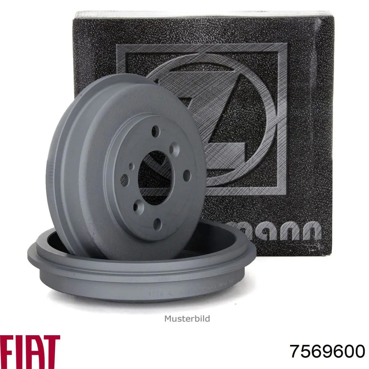 Купити 7569600 Fiat/Alfa/Lancia Барабан гальмівний задній