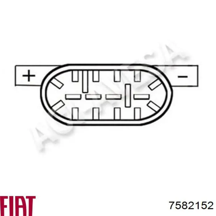 Котушка запалювання 7582152 Fiat/Alfa/Lancia