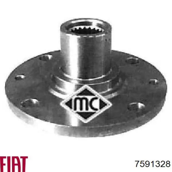 Маточина колеса передня Fiat/Alfa/Lancia 7591328 ціна, від 31.95 USD