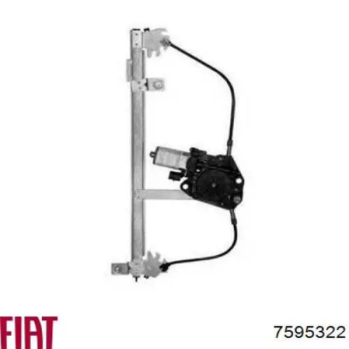 Склопідйомник з електродвигуном Fiat/Alfa/Lancia 7595322 ціна, від 35.49 USD