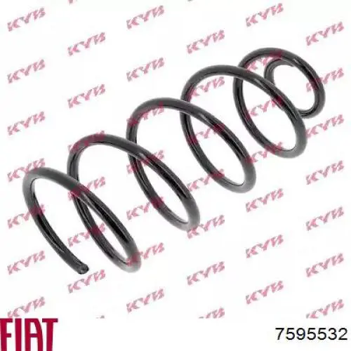 Пружина передня Fiat/Alfa/Lancia 7595532 ціна, від  