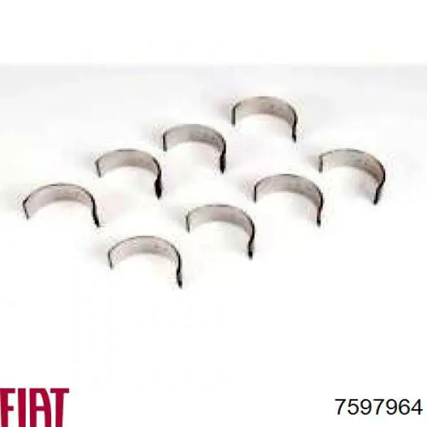 Шатунні вклалиші колінвала STD Fiat/Alfa/Lancia 7597964 ціна, від 13.43 USD