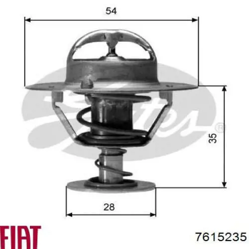 Автомобільний термостат Fiat/Alfa/Lancia 7615235 ціна, від 7.24 USD