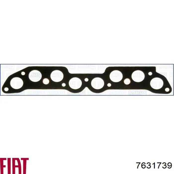 Прокладка, впускний/випускний колектор, поєднана 7631739 Fiat/Alfa/Lancia