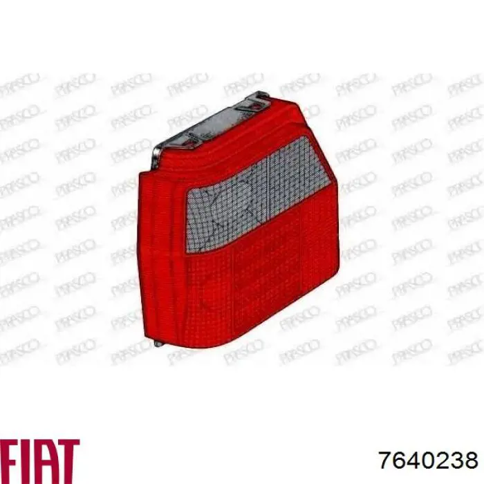 7640238 Fiat/Alfa/Lancia Ліхтар задній правий