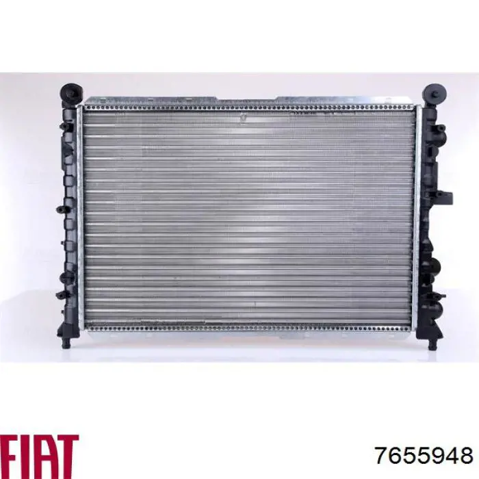 7655948 Fiat/Alfa/Lancia Радіатор охолодження двигуна