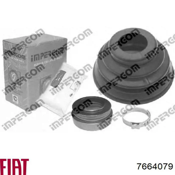 Купити 7664079 Fiat/Alfa/Lancia Підшипник піввісі переднього моста