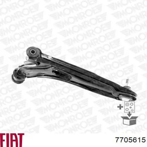 Купити 7705615 Fiat/Alfa/Lancia Лівий важіль передній нижній підвіски