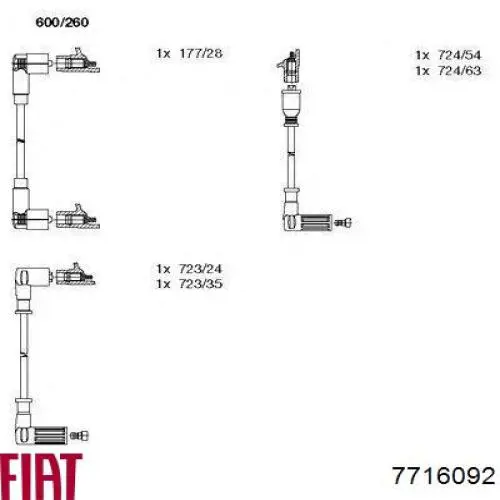 Високовольтні дроти 986356846 Bosch