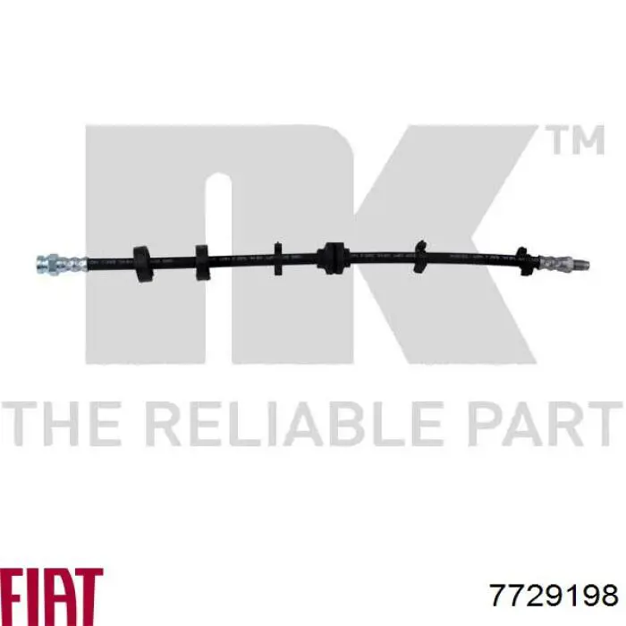 Шланг гальмівний передній 7729198 Fiat/Alfa/Lancia