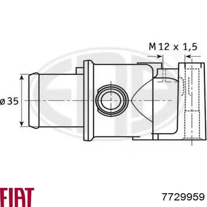 Автомобільний термостат Fiat/Alfa/Lancia 7729959 ціна, від 16.01 USD