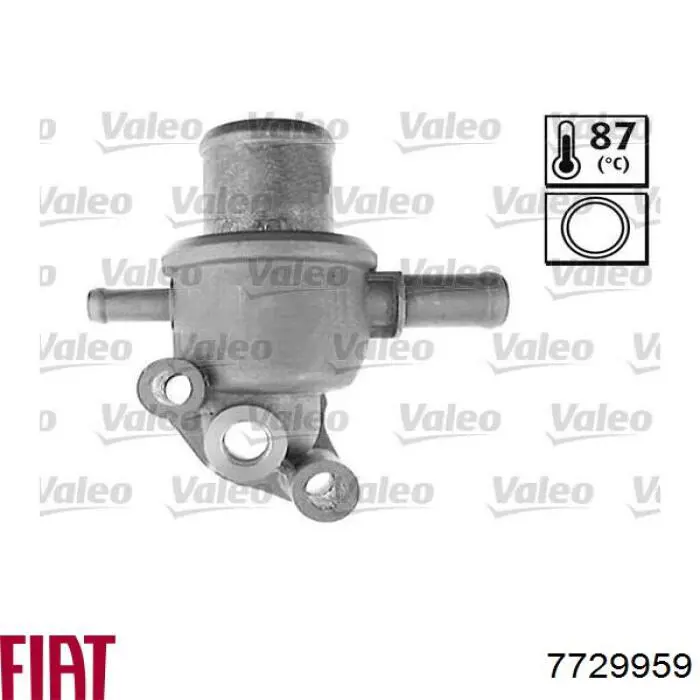 Купити 7729959 Fiat/Alfa/Lancia Термостат в корпусі