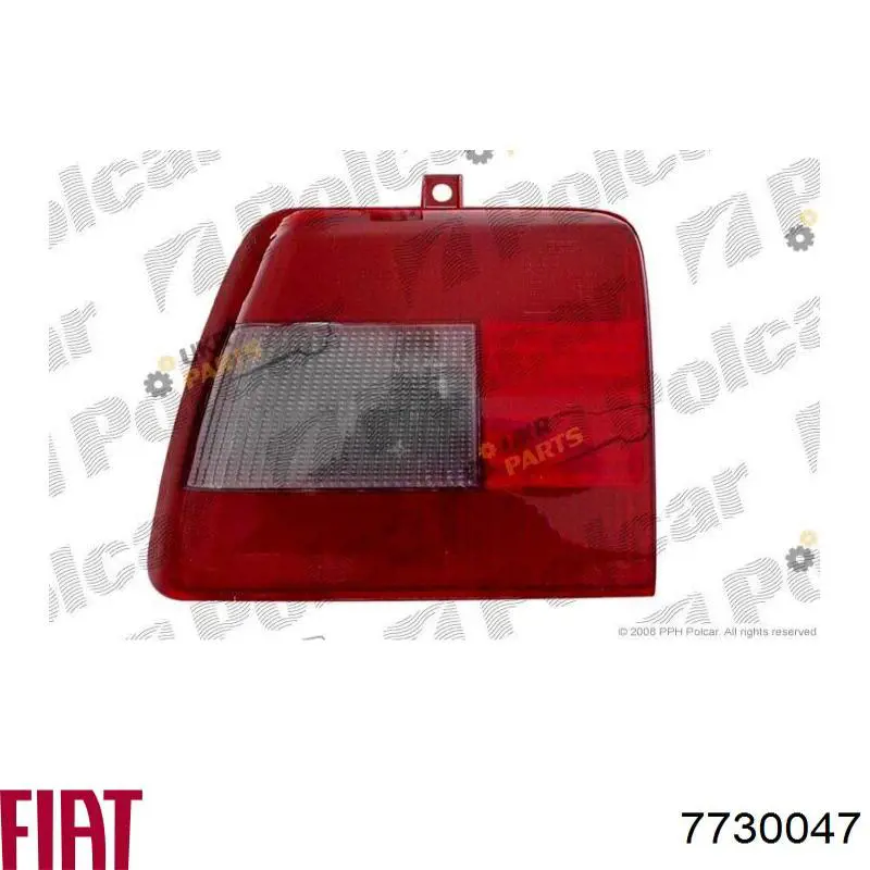 Ліхтар задній лівий Fiat/Alfa/Lancia 7730047 ціна, від 28.80 USD