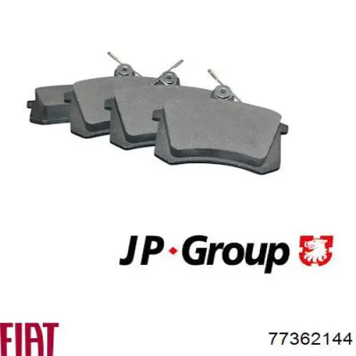 Купити 77362144 Fiat/Alfa/Lancia Задні колодки