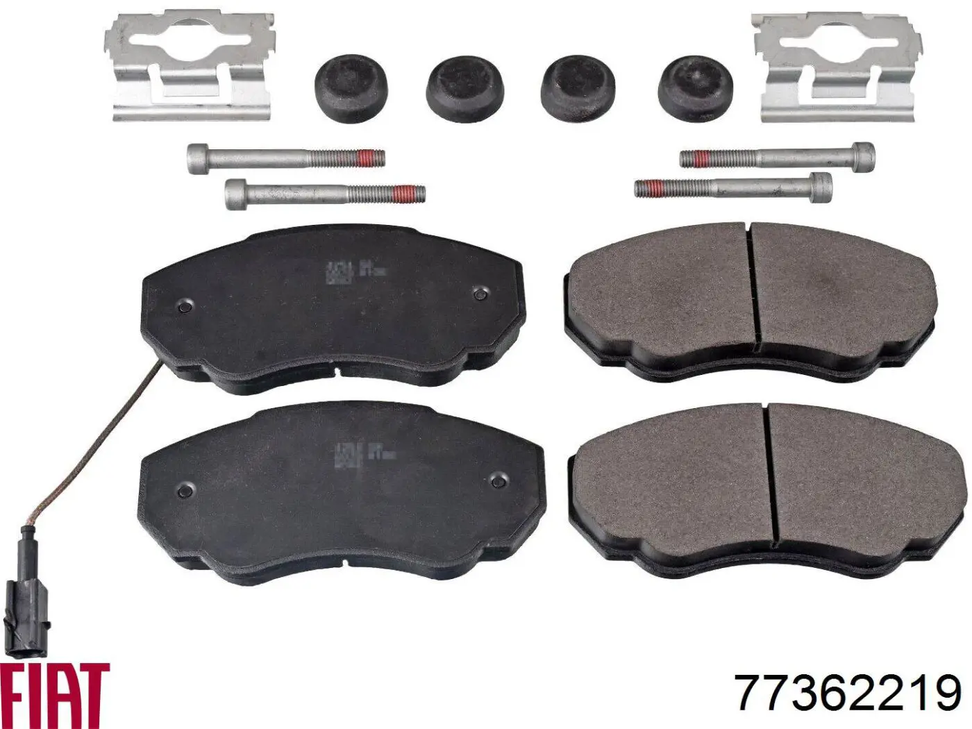 Гальмівні колодки Fiat/Alfa/Lancia 77362219 ціна, від 20.90 USD