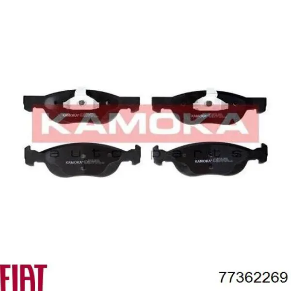 Купити 77362269 Fiat/Alfa/Lancia Колодки гальмівні передні, дискові