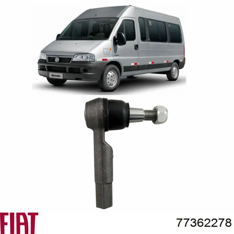 Наконечник рульовий Fiat/Alfa/Lancia 77362278 ціна, від 10.77 USD