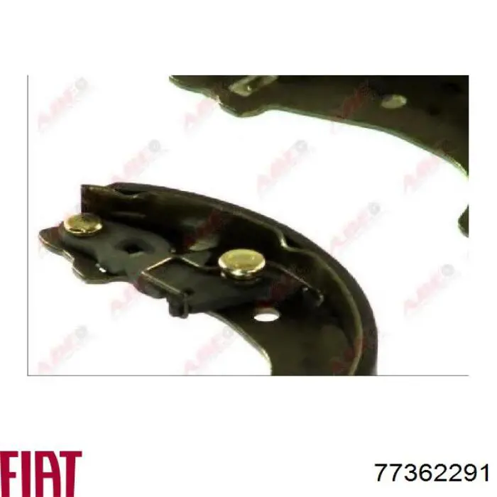 Колодки гальмові задні, барабанні Fiat/Alfa/Lancia 77362291 ціна, від 19.43 USD