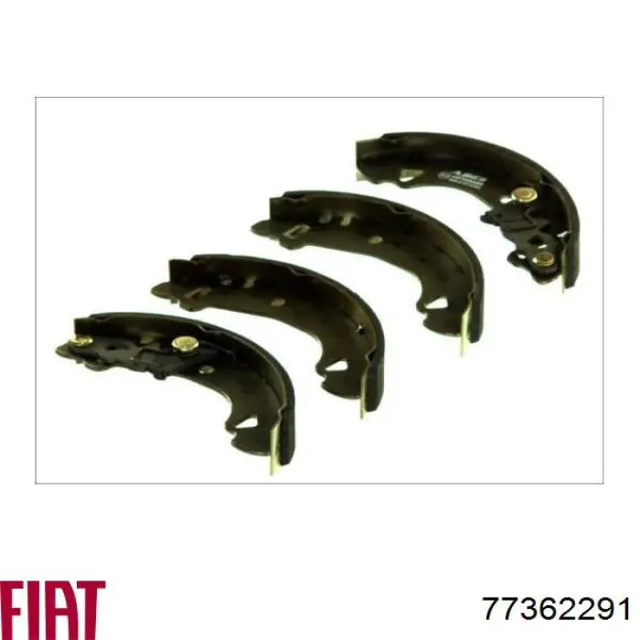 Колодки гальмові задні, барабанні 77362291 Fiat/Alfa/Lancia