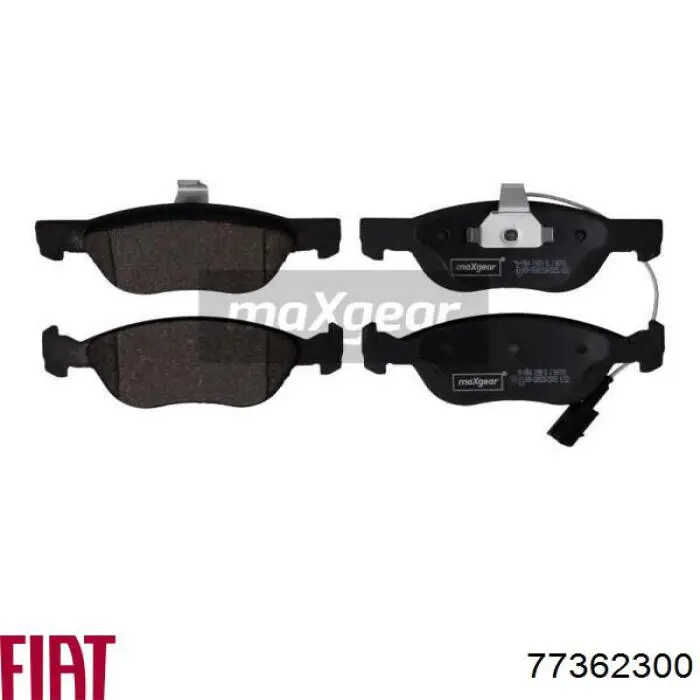 Гальмівні колодки Fiat/Alfa/Lancia 77362300 ціна, від 27.24 USD