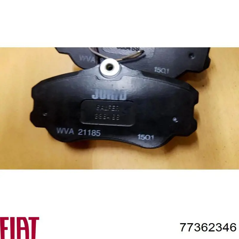 Гальмівні колодки Fiat/Alfa/Lancia 77362346 ціна, від 26.60 USD