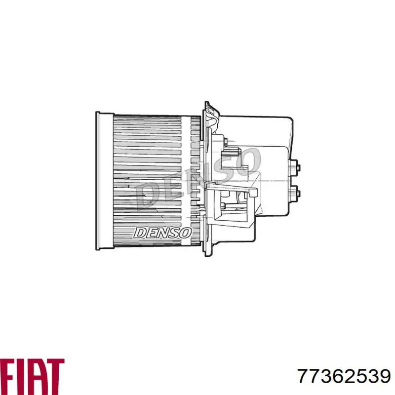 77362539 Fiat/Alfa/Lancia двигун вентилятора пічки (обігрівача салону)