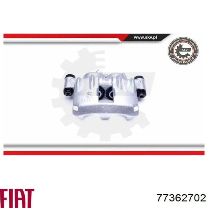 Супорт гальмівний передній лівий Fiat/Alfa/Lancia 77362702 ціна, від 67.02 USD
