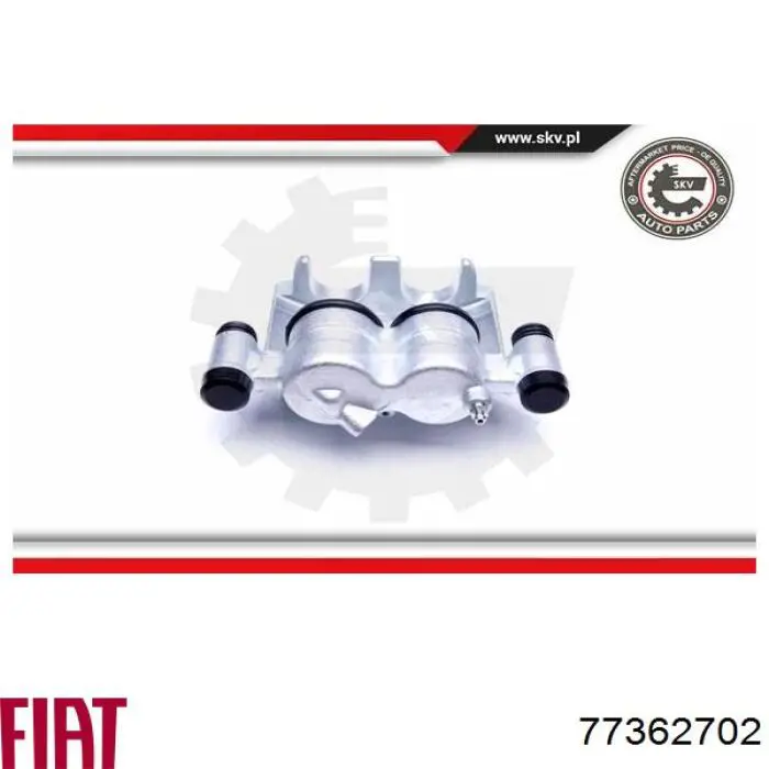Купити 77362702 Fiat/Alfa/Lancia Супорт гальмівний передній лівий