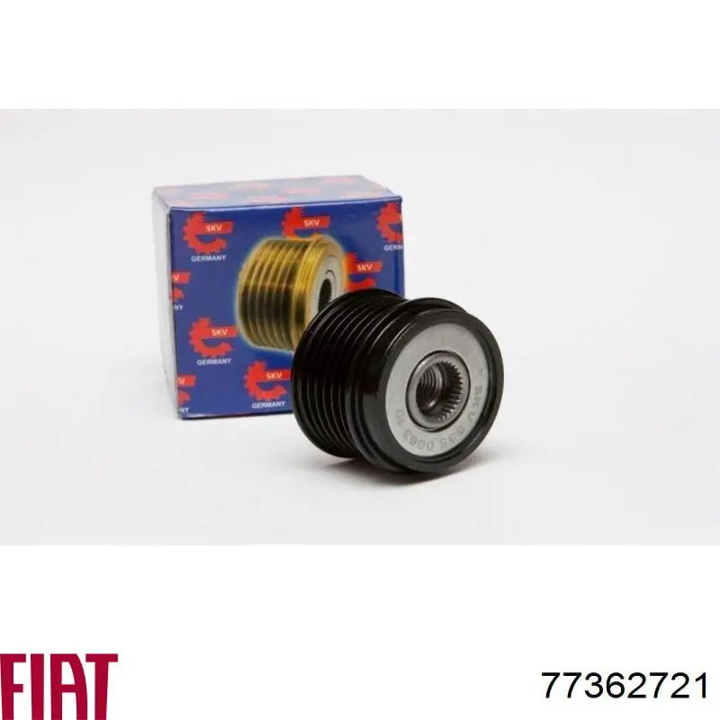 Шків генератора 77362721 Fiat/Alfa/Lancia