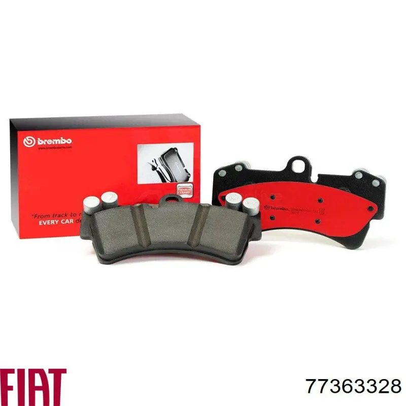 Гальмівні колодки Fiat/Alfa/Lancia 77363328 ціна, від 36.79 USD
