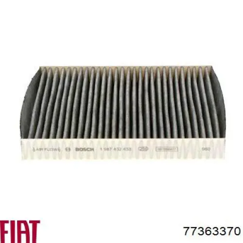 Фільтр повітряний обігрівача Fiat/Alfa/Lancia 77363370 ціна, від 12.60 USD