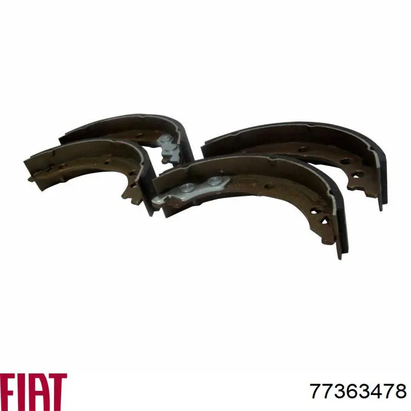 77363478 Fiat/Alfa/Lancia Гальмівні колодки ручника